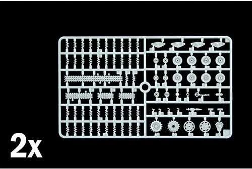 Italeri Semovente L40 da 47/32 1/35 II p. karo plastikinis surenkamas modelis