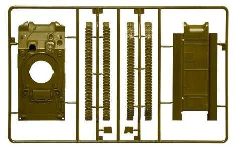 Italeri Sherman M4 75mm 1/56 plastikinis surenkamas tanko modelis