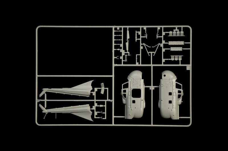 Italeri Sikorsky H-19 / HO4S-3 / HAS.7 1/72 plastikinis sraigtasparnio rinkinys