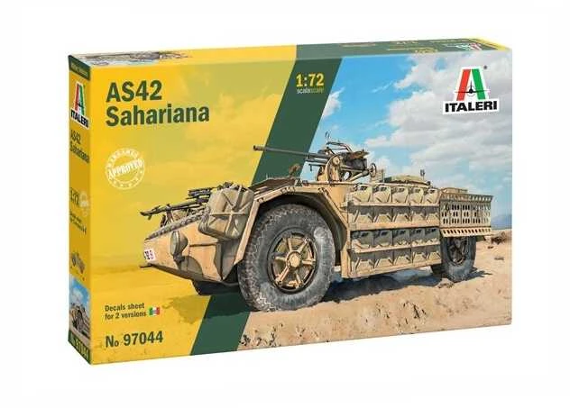 Italeri SPA-Viberti AS 42 Sahariana 1/72 plastikinis surinkimo rinkinys