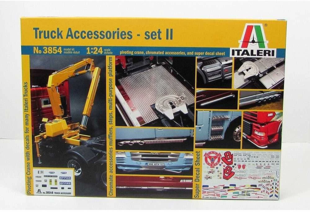 Italeri Sunkvežimio aksesuarai II 1/24 – plastikinis rinkinys