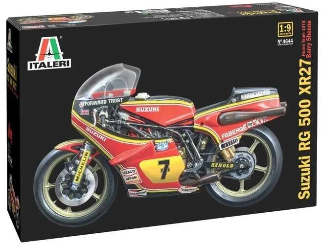 Italeri Suzuki RG500 XR27 Team Heron Barry Sheene 1978 1/9 plastikinis modelis
