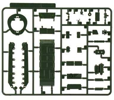 Italeri T-55A vidutinis tankas 1/72 – surenkamas plastikinis modelis