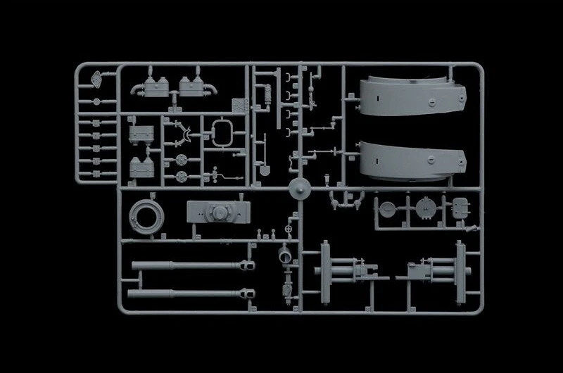 Italeri Tiger I Ausf.E (mid production) surenkamas tanko modelis 1/35, 6507