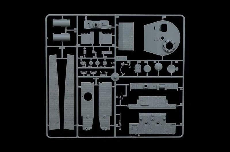 Italeri Tiger I Ausf.E (mid production) surenkamas tanko modelis 1/35, 6507