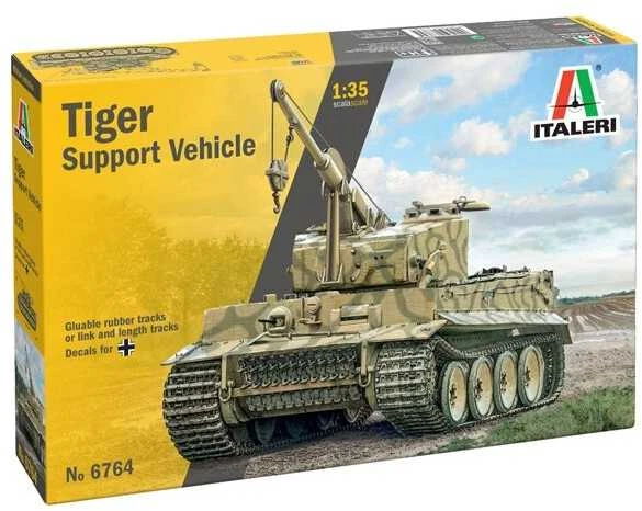 Italeri Tiger Support Vehicle 1/35 plastikinis modelio rinkinys 6764