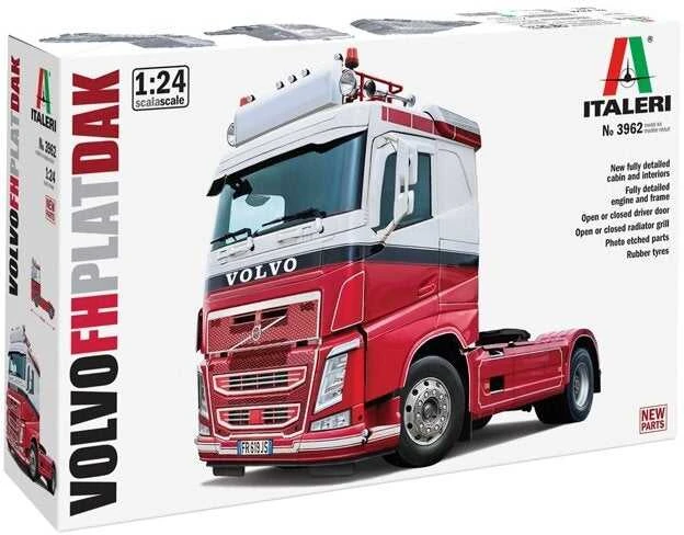 Italeri Volvo FH „Plat Dak“ 1/24 plastikinis surenkamas rinkinys 3962