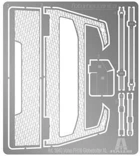Italeri Volvo FH16 Medium Roof 1/24 plastikinis surinkimo rinkinys 3970