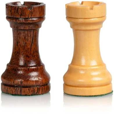 Italfama SOLIDŪS MAGNETINIAI mediniai šachmatai su dėže + ŠAŠKĖS. 19,5x19,5cm., karalius: 3,3cm.