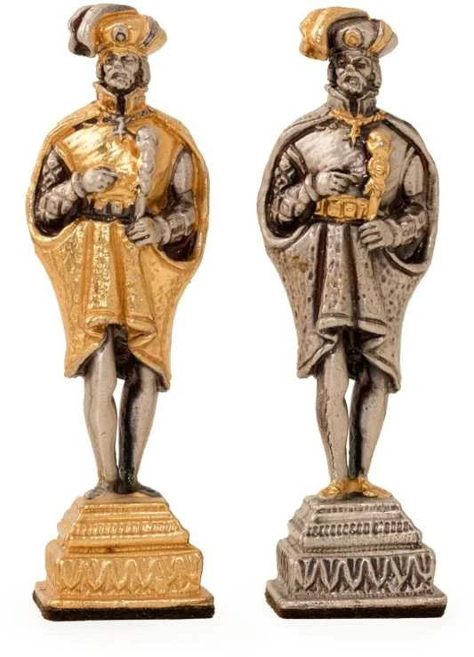 Italfama GULIVERIO KELIONĖS II: ypač prabangūs šachmatai iš Bronzos dengti tikru 24K auksu