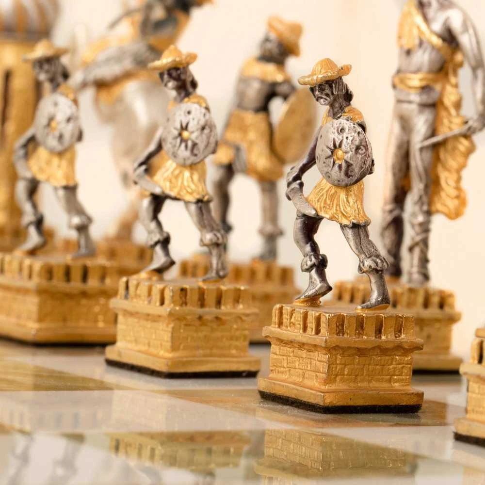 Italfama Kazakai vs Mongolai II: meniški ypatingos prabangos šachmatai