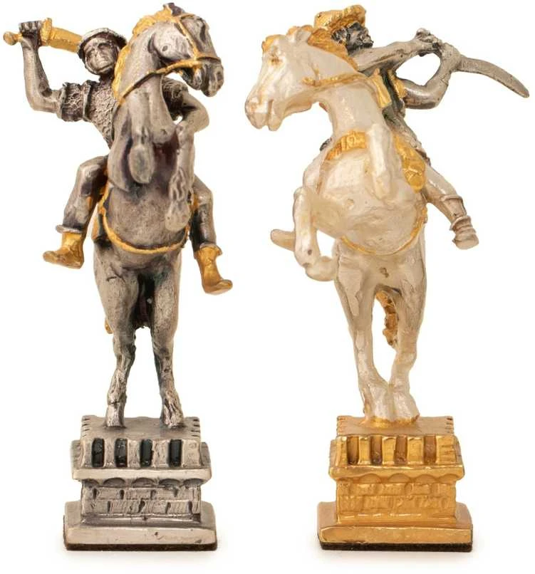 Italfama Kazakai vs Mongolai II: meniški ypatingos prabangos šachmatai
