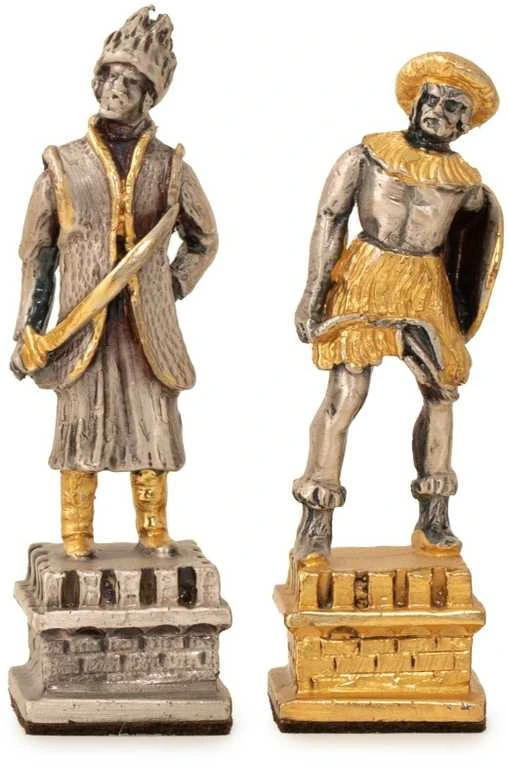 Italfama Kazakai vs Mongolai II: meniški ypatingos prabangos šachmatai