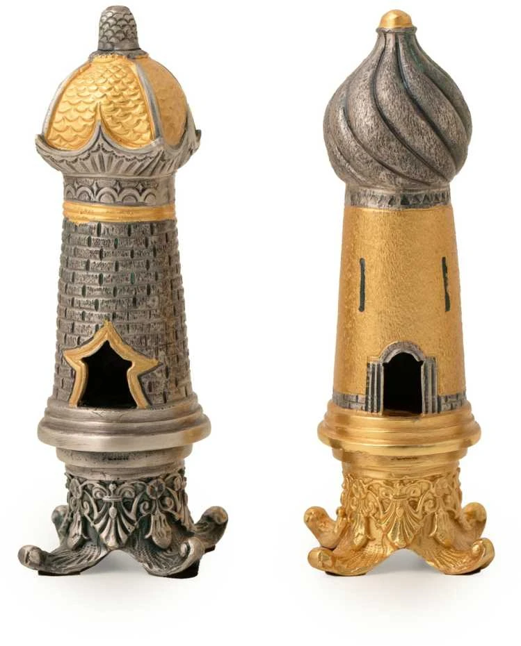 Italfama Kazakai vs Mongolai: meniški ypatingos prabangos šachmatai