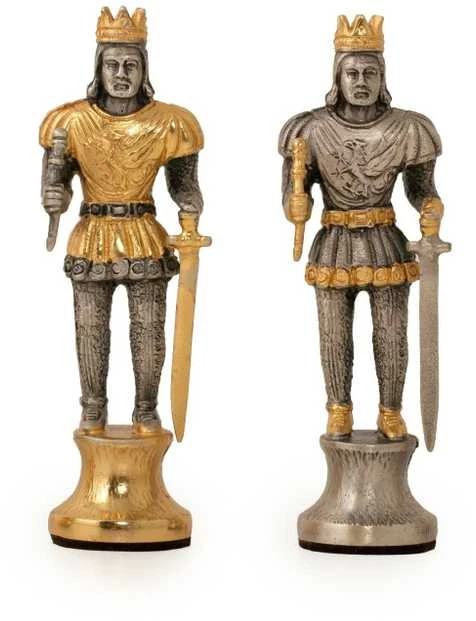 Italfama ROMOS IMPERIJOS IMPERATORIAI: ypač prabangūs šachmatai dengti tikru 24K auksu