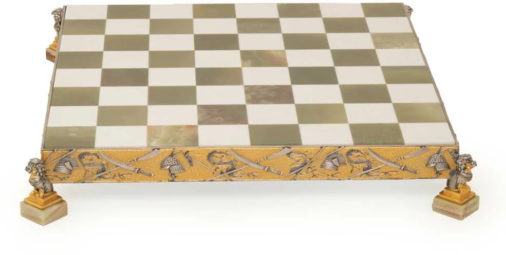 Italfama SAMURAJAI: Ypač prabangūs šachmatai iš Bronzos dengti tikru 24K auksu