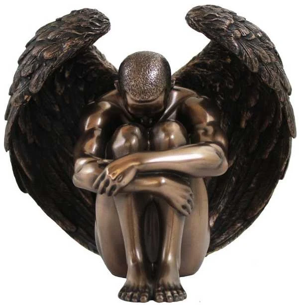 Italfama Sparnuoto vyro figūra. Išmatavimai: 15x12x14cm.