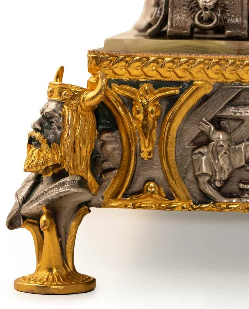 Italfama Viduramžių riteriai vs Vikingai: meniški ypatingos prabangos šachmatai
