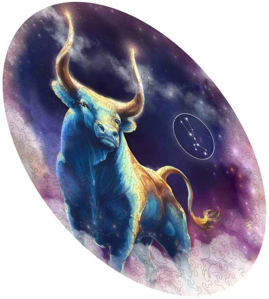 Fantasy Puzzles Jautis (Zodiakai) Dėlionė Iš Medžio (200 detalių)