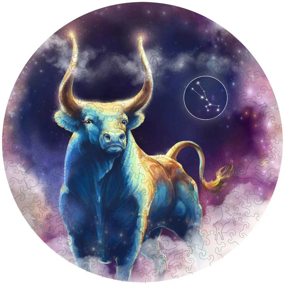 Fantasy Puzzles Jautis (Zodiakai) Dėlionė Iš Medžio (200 detalių)