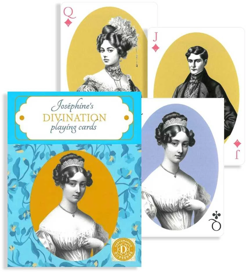 Us Games Systems Kortų Žaidimas - Joséphine's Divinacija 79 Kortos su Gidu Pagaminta Prancūzijoje