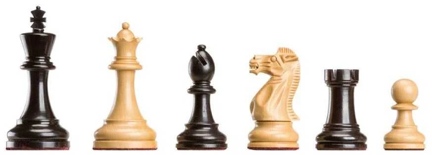 DGT Šachmatų Rinkinys - Judit Polgar Deluxe Medinis 32 Dalių su Dėžute 95mm Karalius