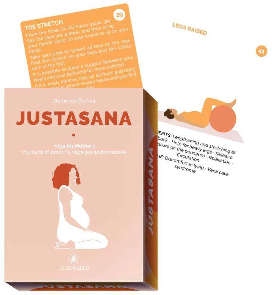 JustAsana Yoga for Mothers kortos Lo Scarabeo