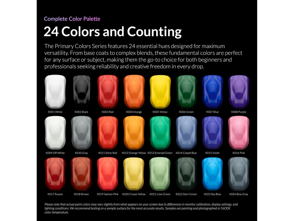Kaleido ColorWorks RapidAir akriliniai dažai Kobalto mėlyna 20 ml (K014)