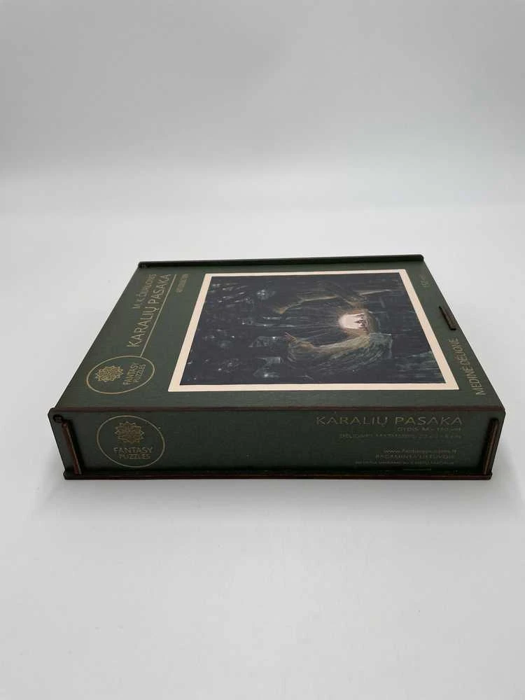 Fantasy Puzzles Medinė dėlionė M.K. Čiurlionis Karalių pasaka – 300 det., unikali dovana