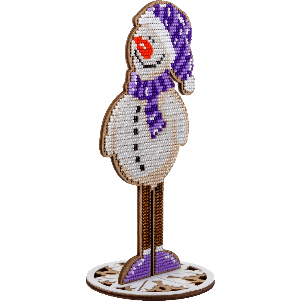Karoliukų siuvinėjimo rinkinys ant medžio su PRECIOSA – Wonderland Crafts