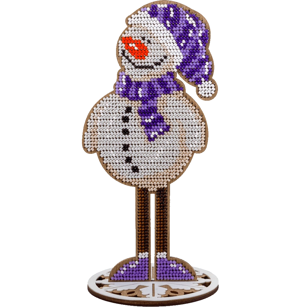 Karoliukų siuvinėjimo rinkinys ant medžio su PRECIOSA – Wonderland Crafts