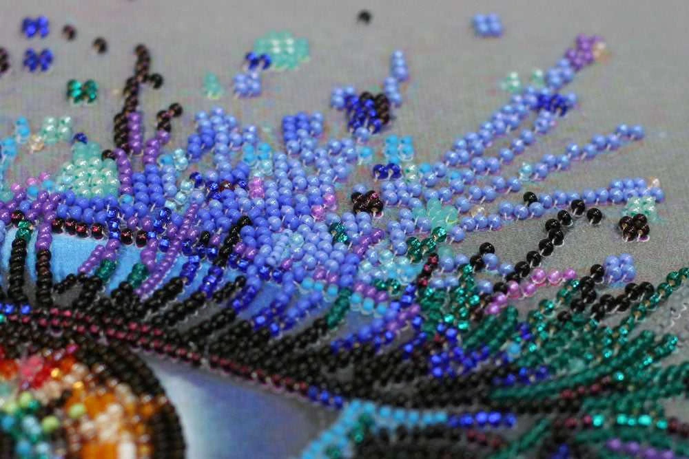 Karoliukų siuvinėjimo rinkinys „Karališkas žvilgsnis“ Abris Art