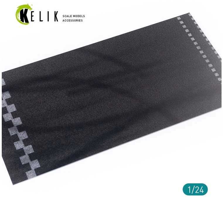 Kelik Le Mans asfalto kelio akrilo pagrindas 1/24, 3x180x357 mm