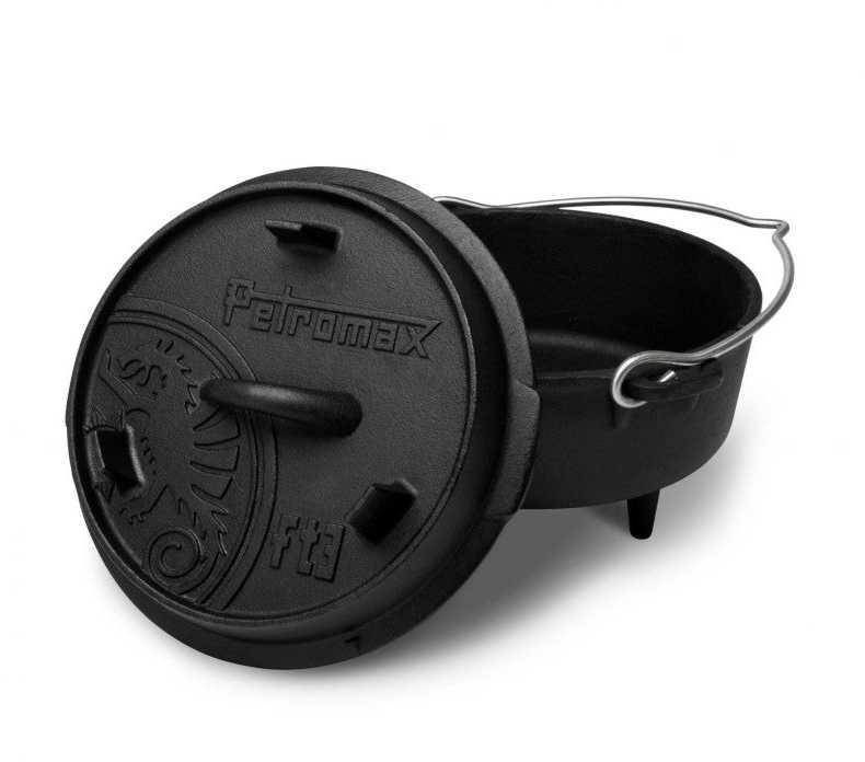 Ketaus puodas Petromax FT3 (su kojelėmis) 2 l