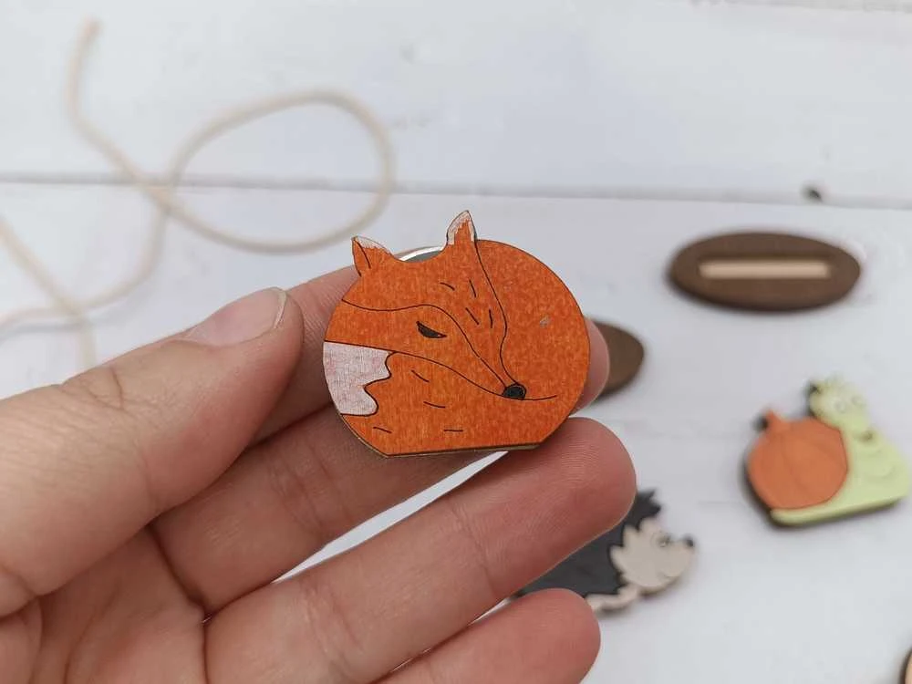 Kind Fox by Wizardi Yuliya Ausianikava ind. veikla pgl. pazyma Nr. 1201908 Siūlų kirpiklis. Fox KF050/5