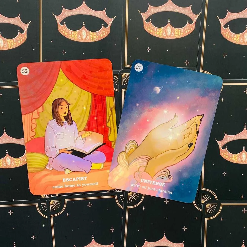 Kiti Prekiniai Zenklai Andrews Mcmeel Publishing Believe In Your Own Magic Oracle Kortos
