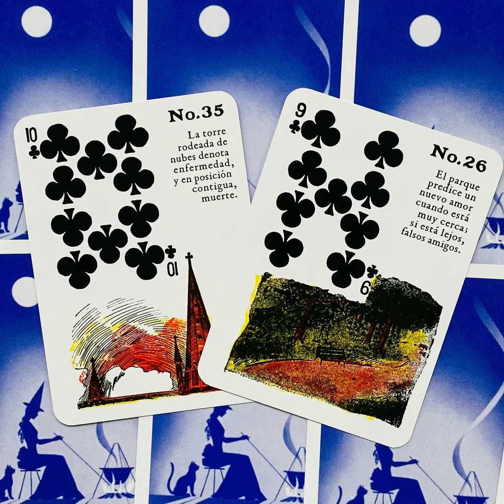 Kiti Prekiniai Zenklai US Games Systems Gypsy Witch Taro Kortos (Ispanų k.)