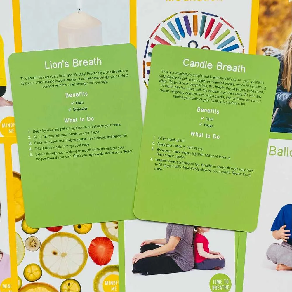 Kiti Prekiniai Zenklai Adams Media Yoga For Children Kortos