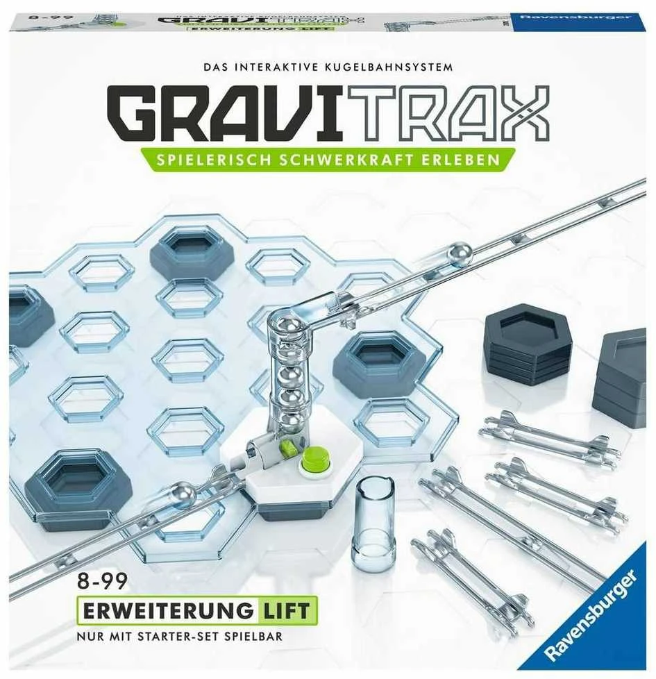 Ravensburger Konstruktorius GraviTrax: Priedų rinkinys Extension Lift Pack