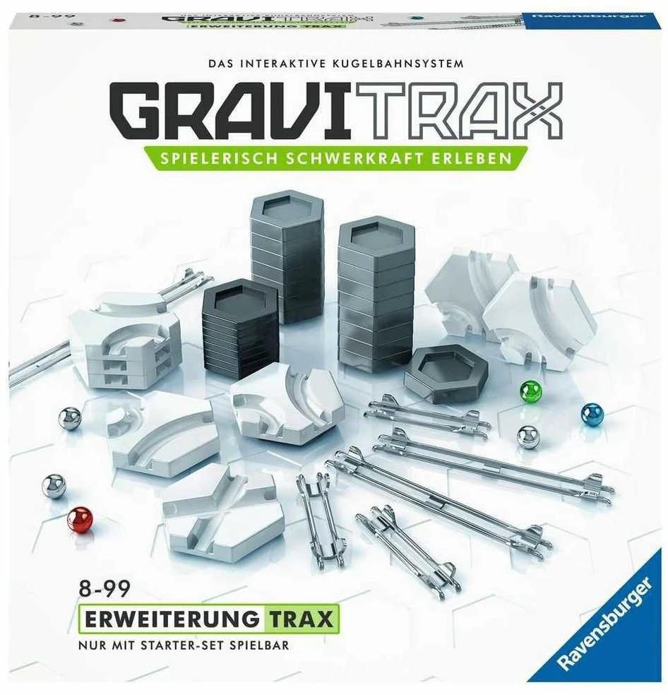 Ravensburger Konstruktorius GraviTrax: Priedų rinkinys Extension Trax pack