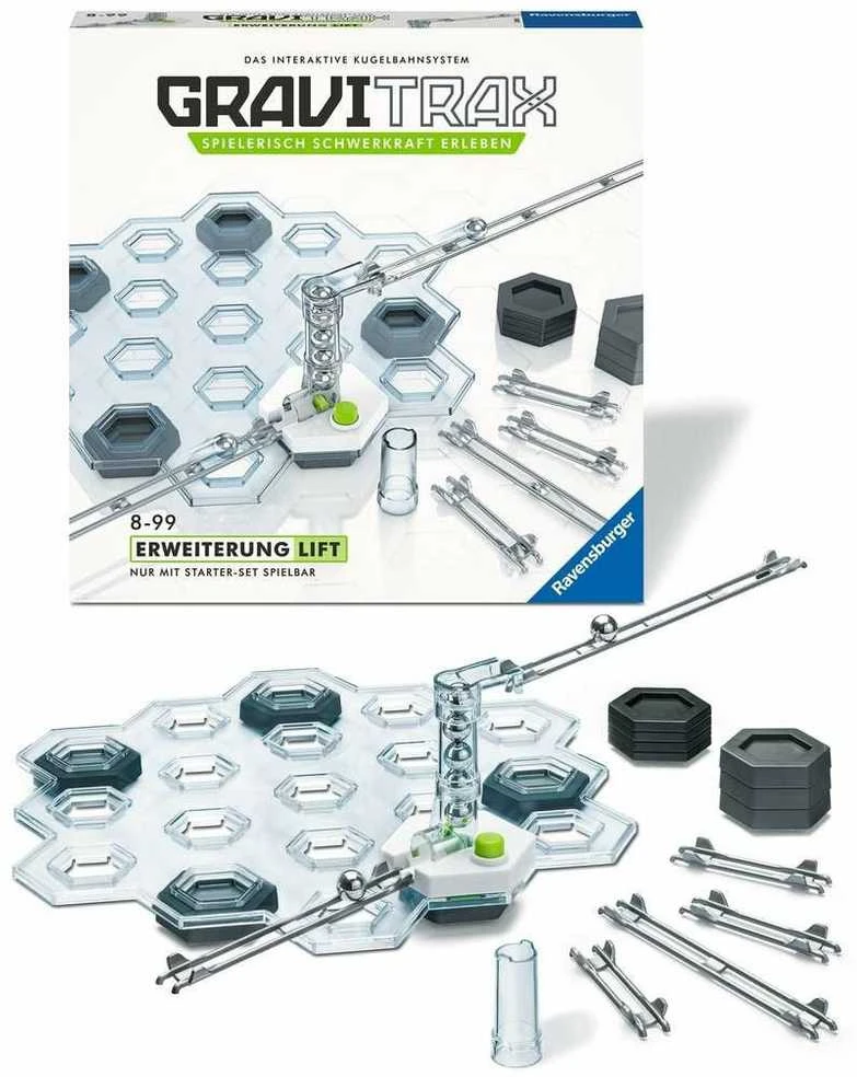 Ravensburger Konstruktorius GraviTrax: Priedų rinkinys Extension Lift Pack