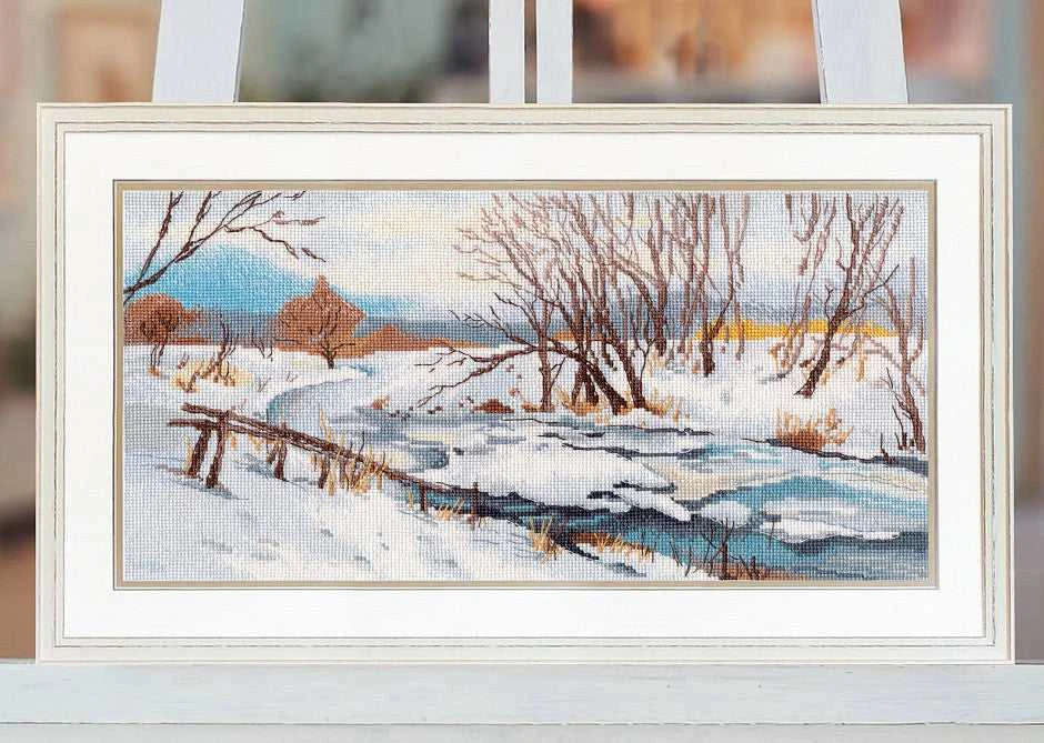 Oven Beldizart Kryželiu siuvinėjimo rinkinys "Upės krantas" S1612