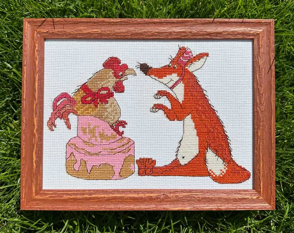 Riolis Kryželio siuvinėjimo rinkinys - Aine kolekcija "Happiest Birthday" 21x15 cm SRA1007