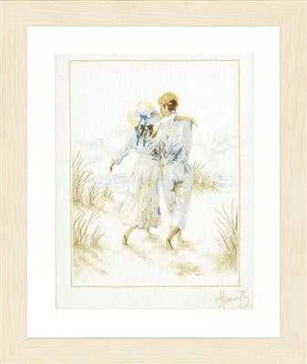 Lanarte Verachtert Nv Siuvinėjimo kryželiu rinkinys "Romance Linen" PN/0007948