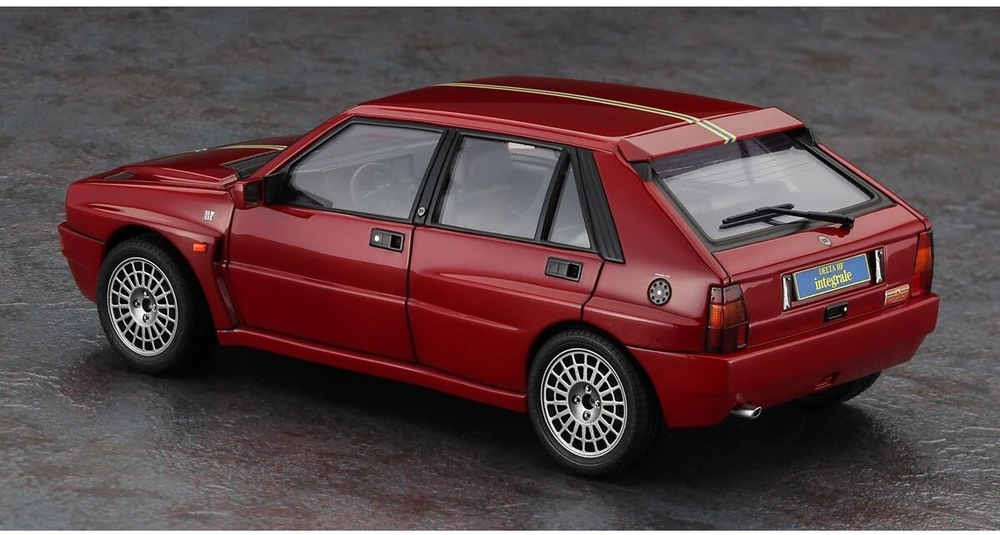 Lancia Delta HF Integrale „Edizione Finale“ 1:24 surenkamas modelis Hasegawa