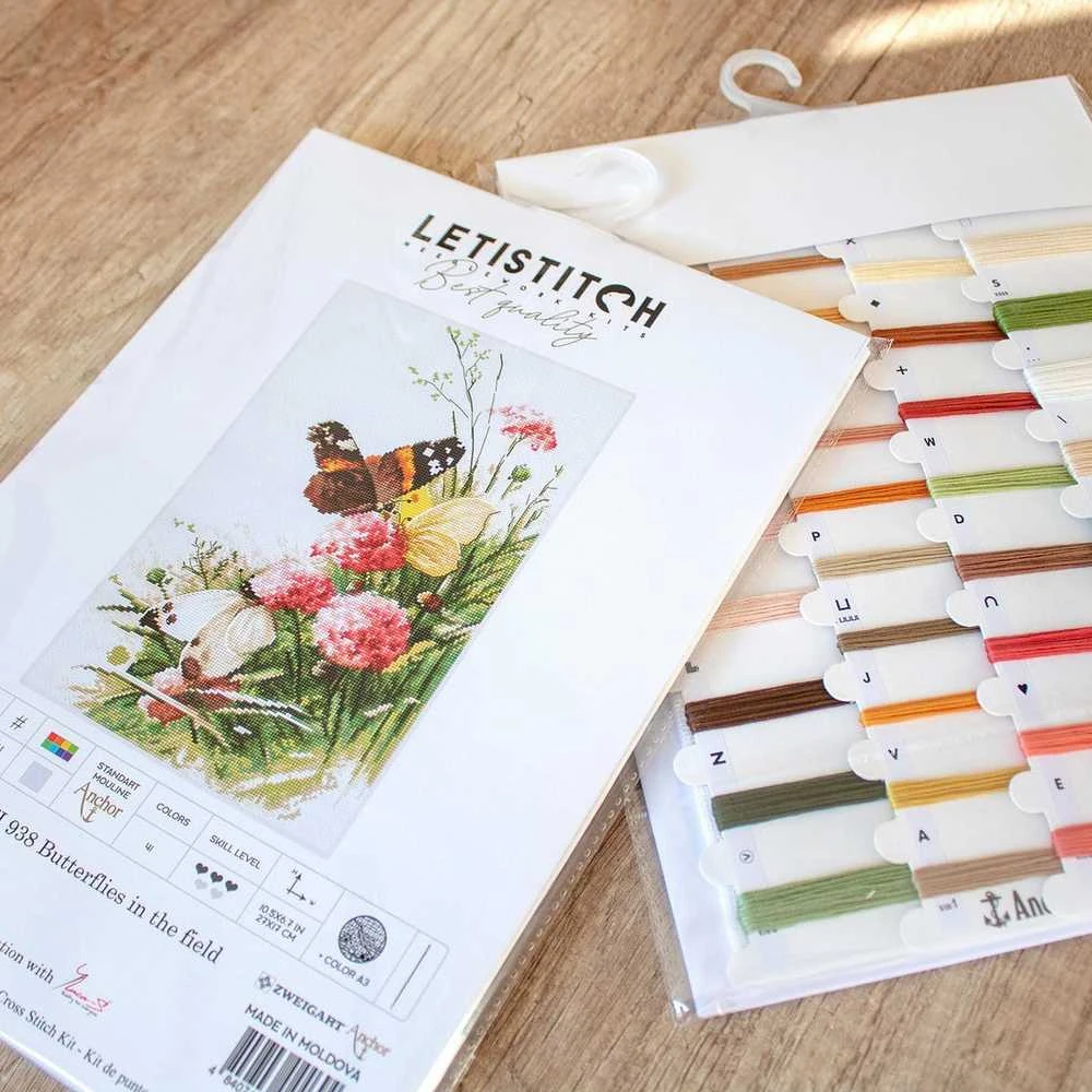 LetiStitch luca S Drugeliai lauke SLETI938