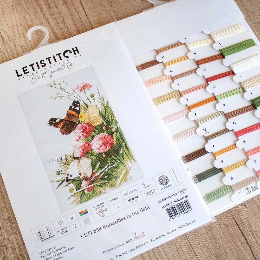LetiStitch luca S Drugeliai lauke SLETI938