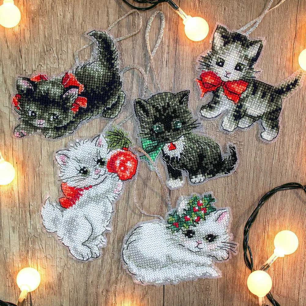 LetiStitch luca S Kalėdiniai kačiukų žaislai SLETI987