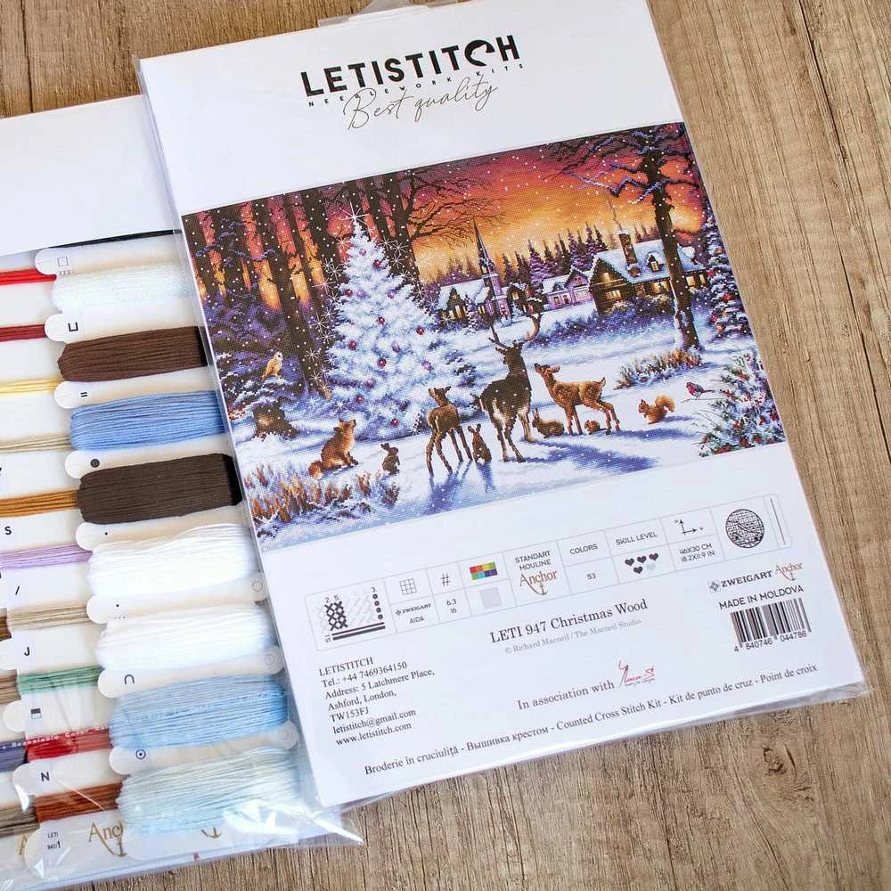 LetiStitch luca S Kalėdų medis SLETI947