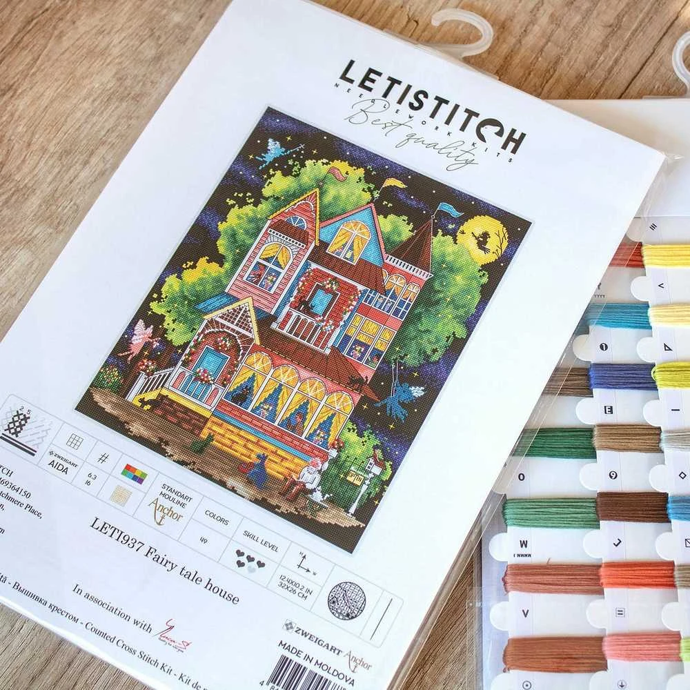 LetiStitch luca S Pasakų namelis SLETI937